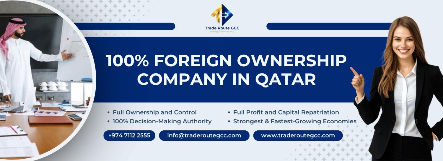 100% Foreign Ownership Company Formation in Qatar