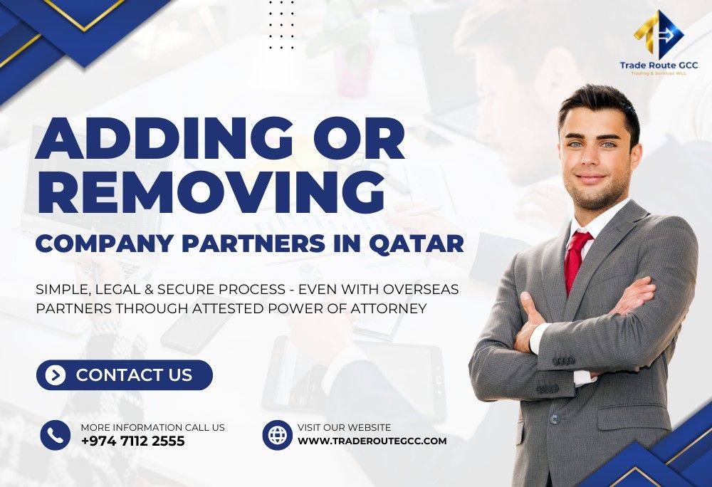 Adding or Removing Company Partners in Qatar